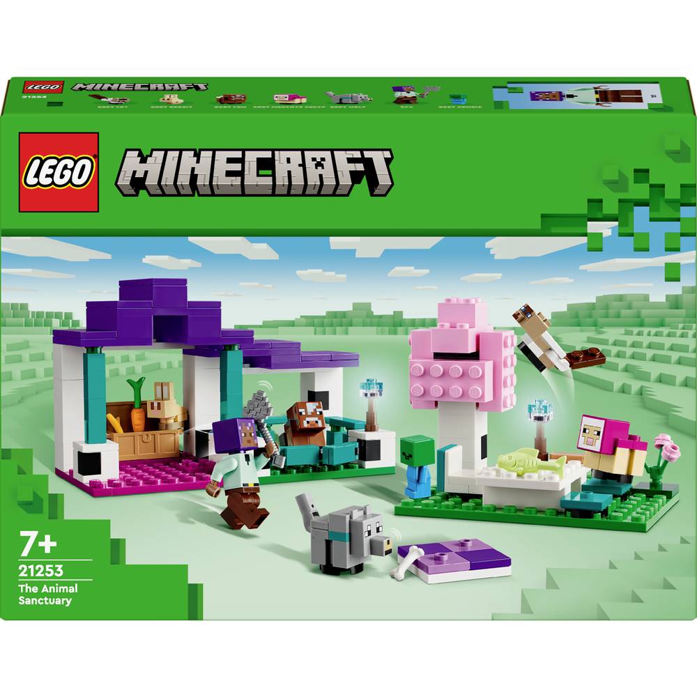 21253 Lego Minecraft De Dierenopvang