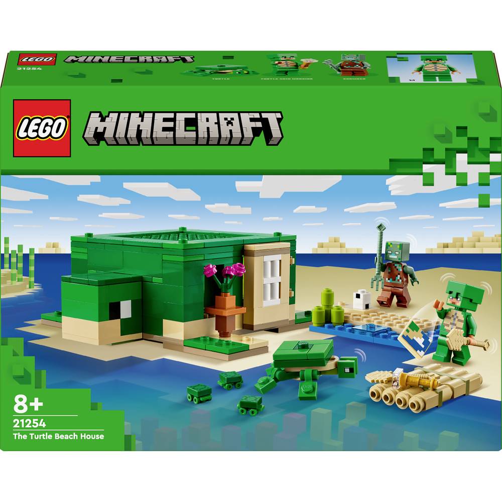 21254 Lego Minecraft Het Schildpadstrandhuis