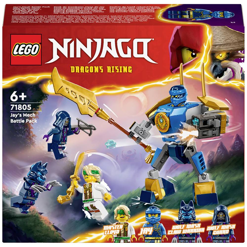 71805 Lego Ninjago Jay's Mecha Strijdpakket