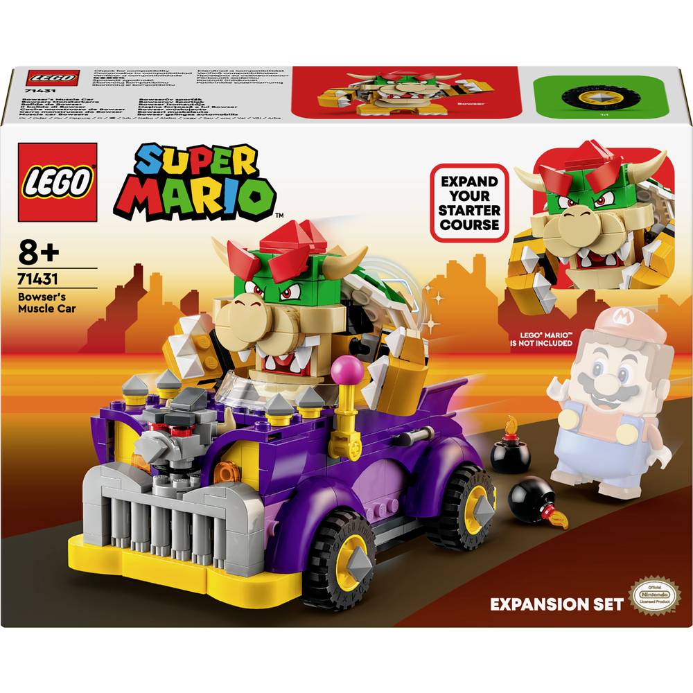 71431 Lego Super Mario Uitbreidingsset: Browsers Bolide