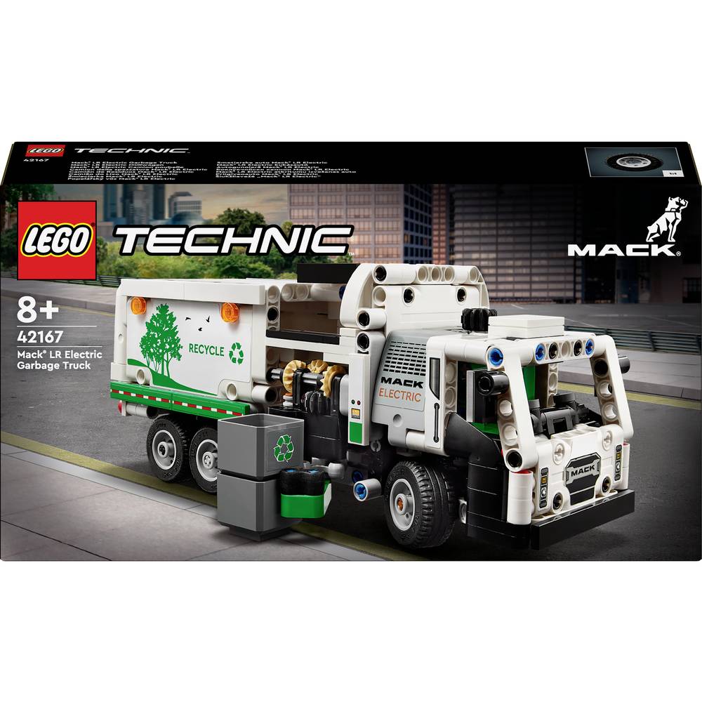 LEGO® TECHNIC 42167 Mack ® LR Electric vuilniswagen