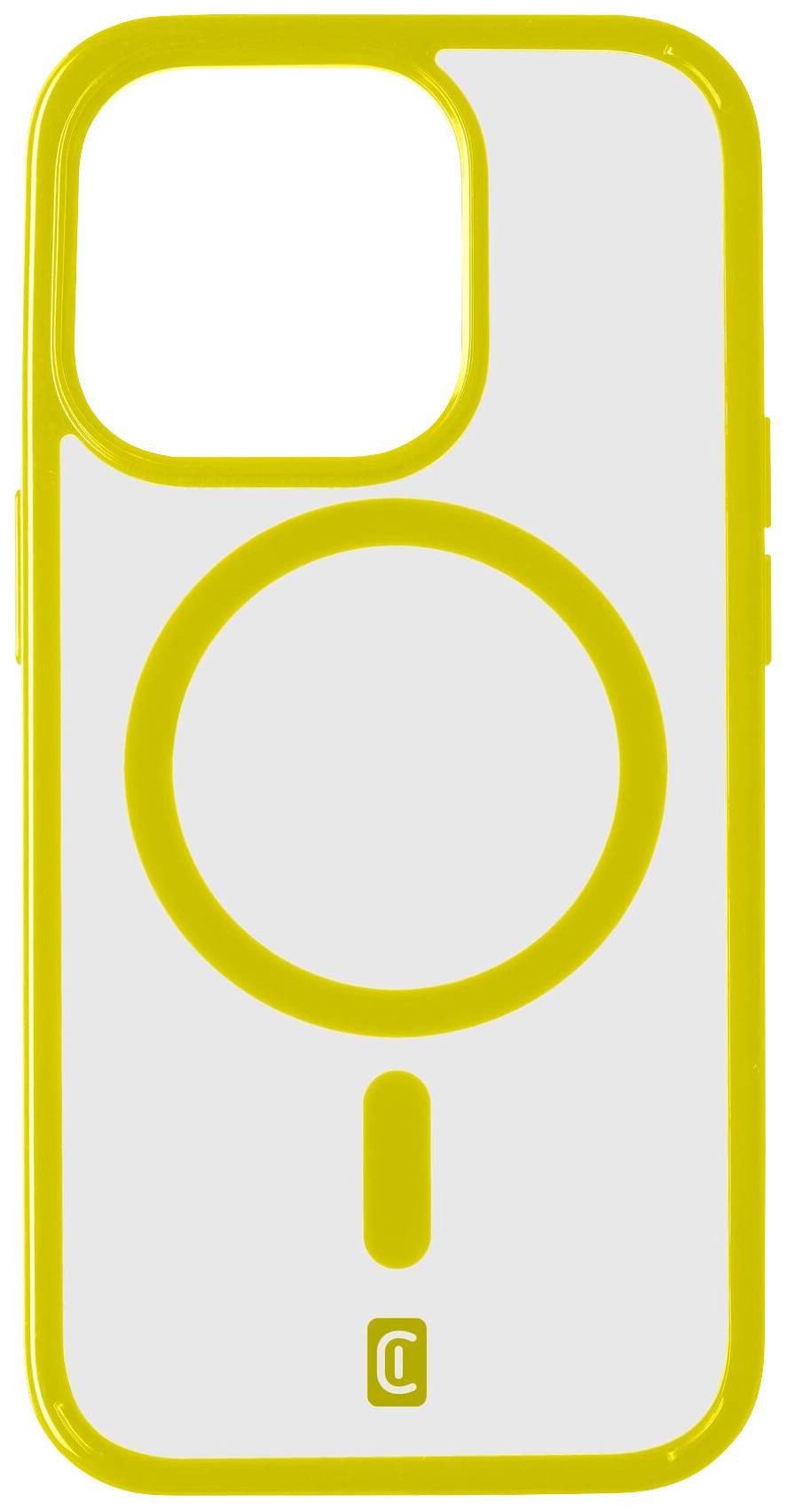 CELLULARLINE Pop MagSafe Case Backcover Apple iPhone 15 Pro Max Transparent, Grün MagSafe kompa