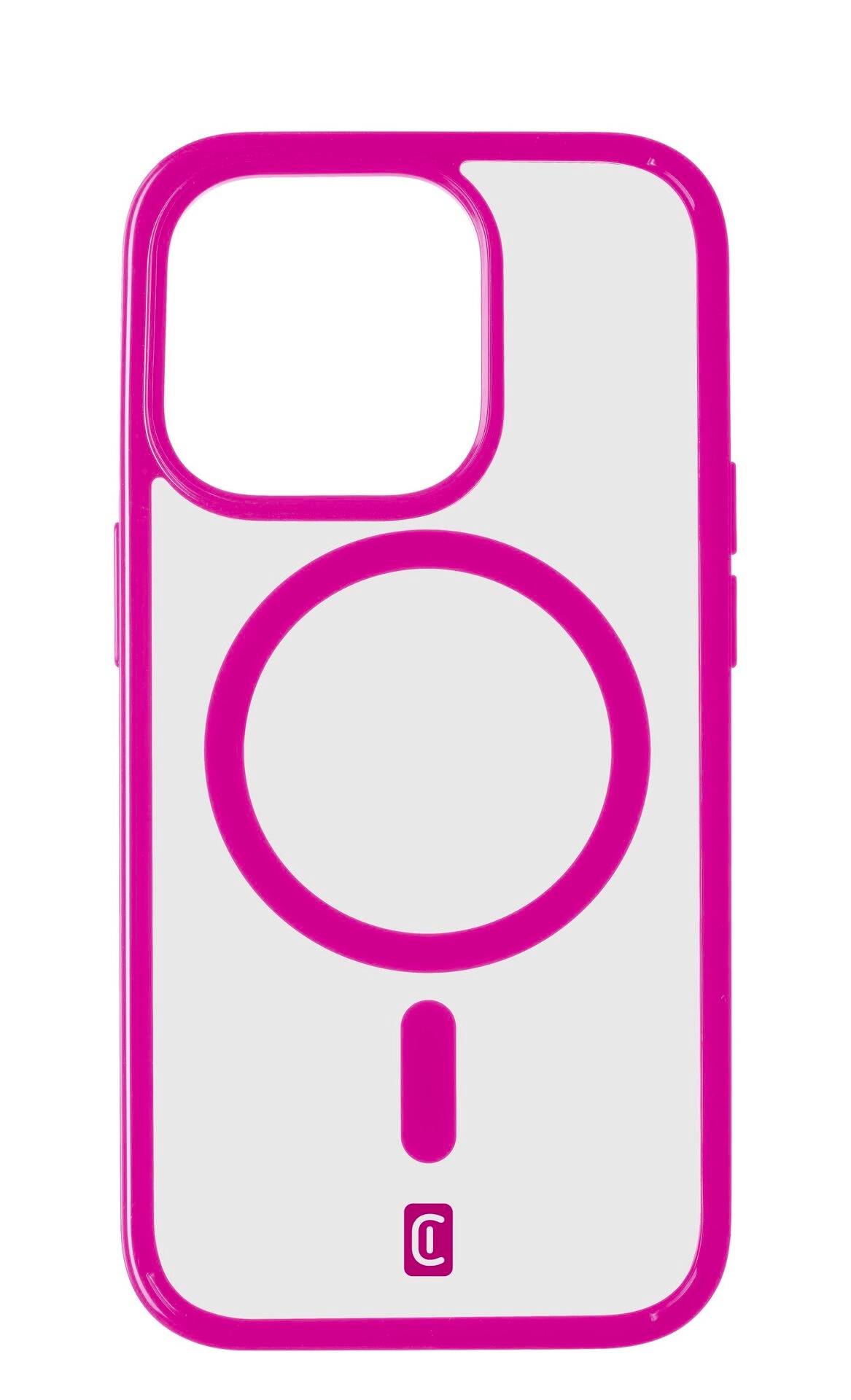 CELLULARLINE Pop MagSafe Case MAG Backcover Apple iPhone 15 Pro Max Pink, Transparent MagSafe k