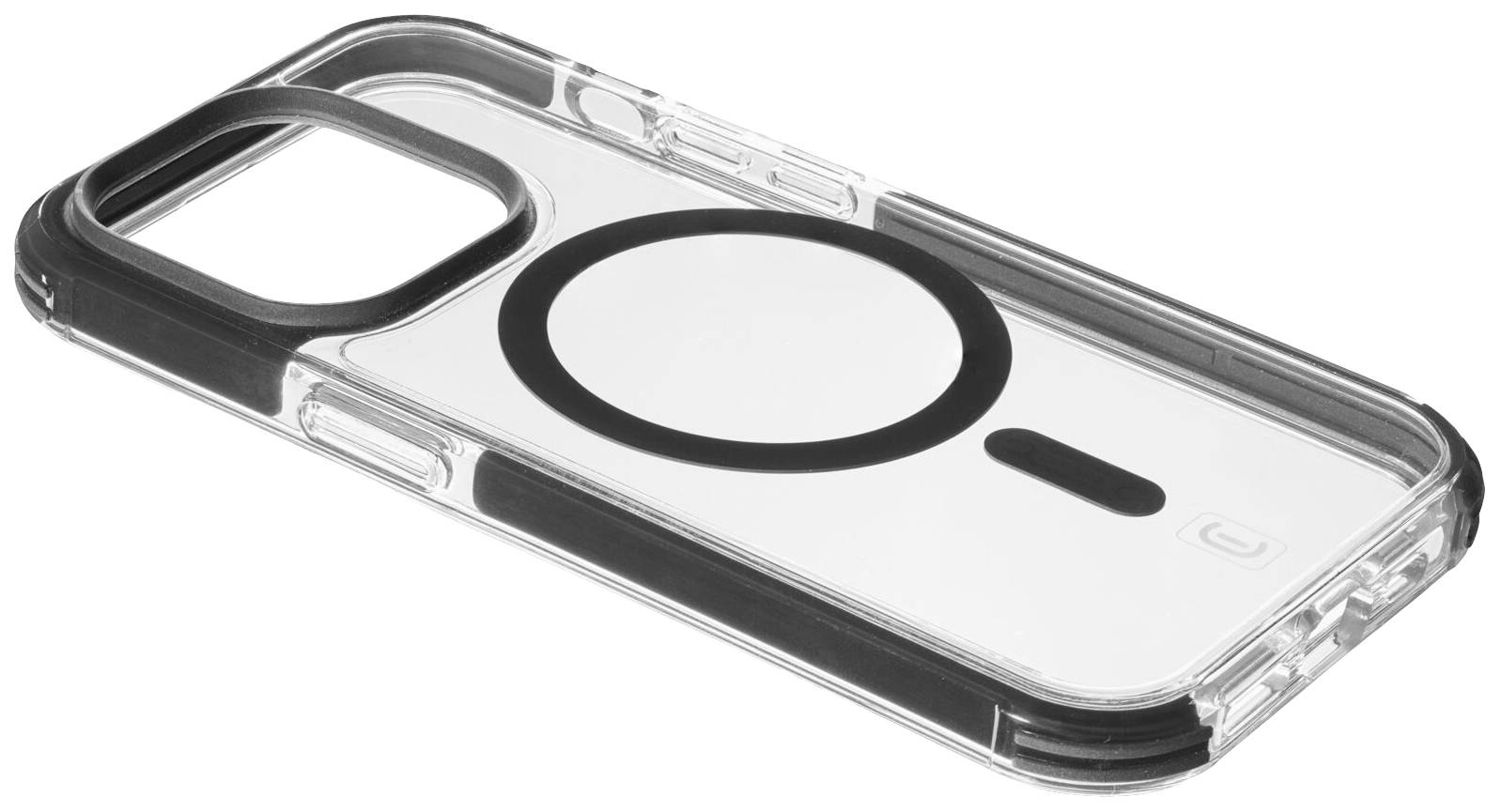 CELLULARLINE Strong Guard MagSafe Case Backcover Apple iPhone 15 Pro Transparent, Schwarz MagSa