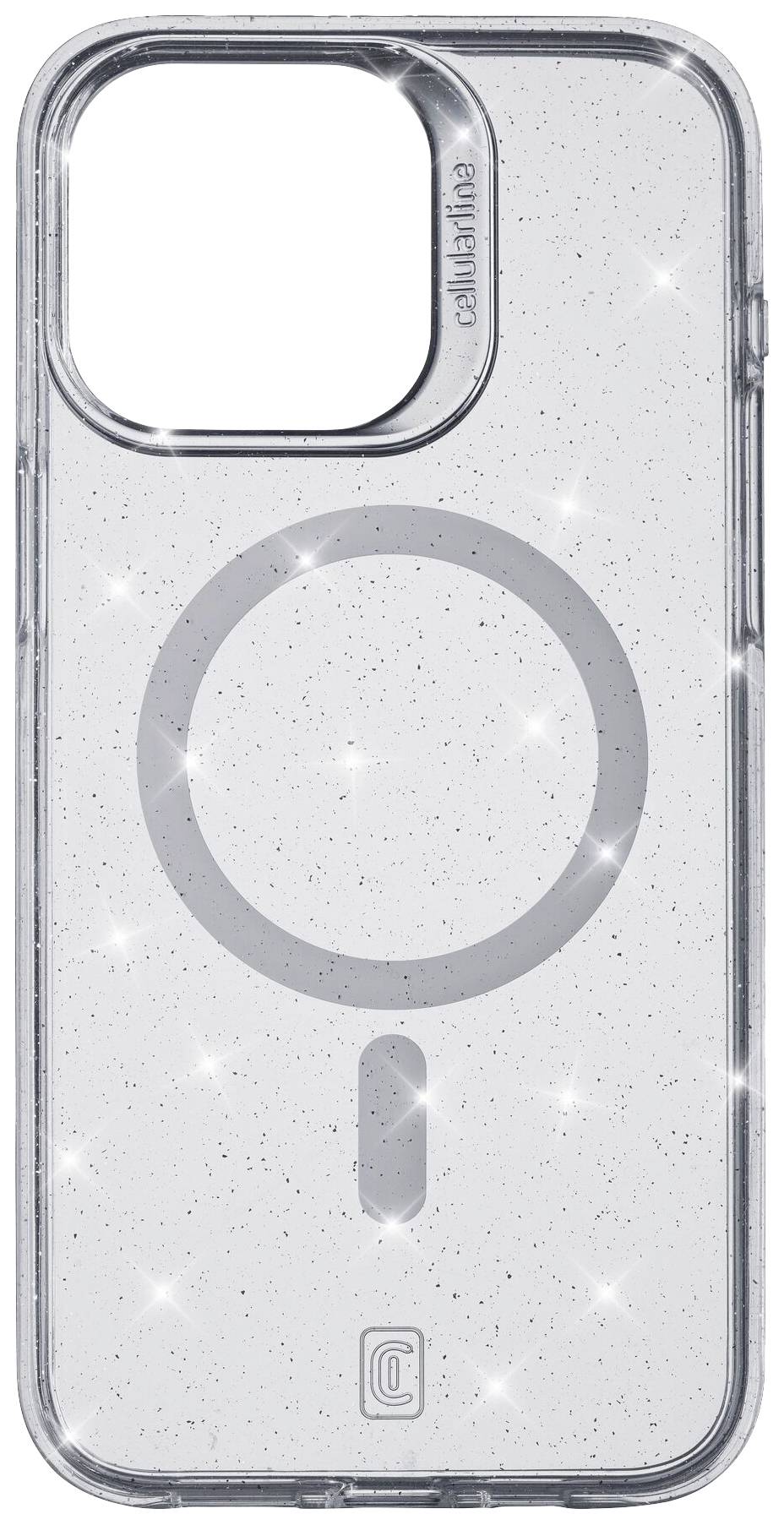 CELLULARLINE Sparkle MagSafe Case MAG Backcover Apple iPhone 15 Pro Max Transparent MagSafe kom