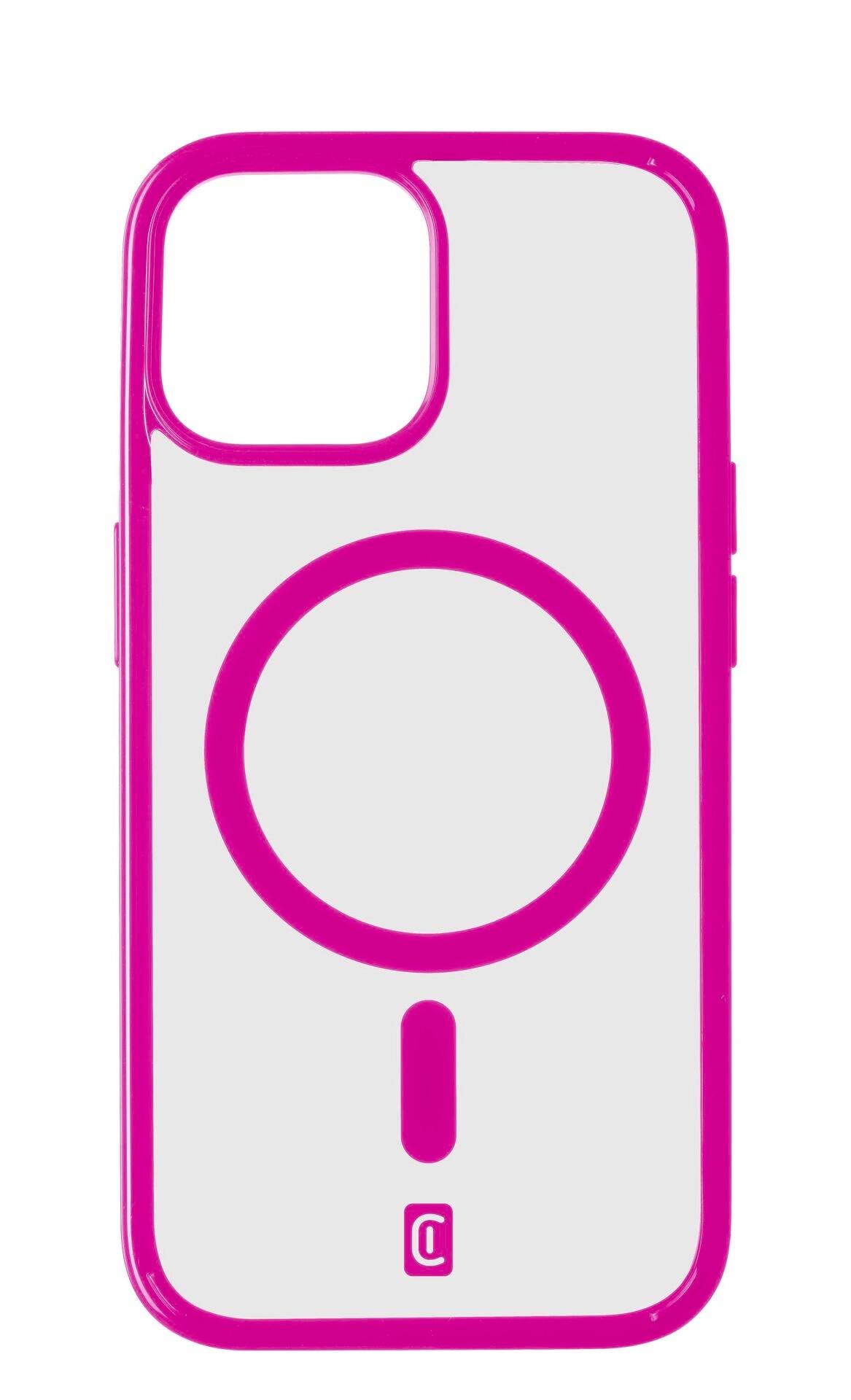 CELLULARLINE Pop MagSafe Case MAG Backcover Apple iPhone 15 Plus Pink, Transparent MagSafe komp