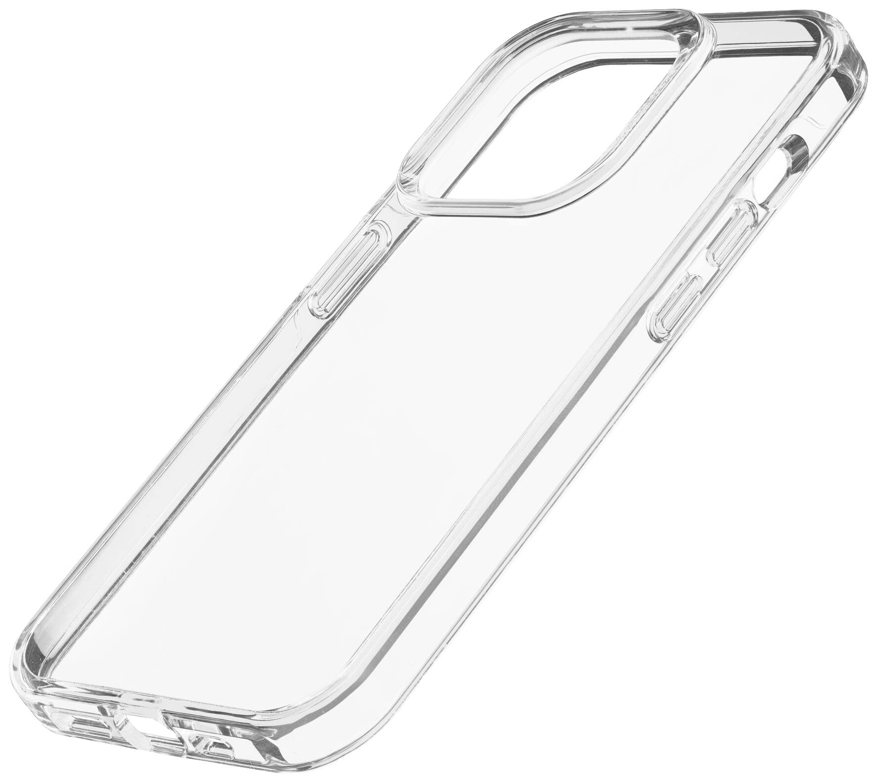 CELLULARLINE Become Eco Case Backcover Apple iPhone 15 Pro Max Transparent Induktives Laden