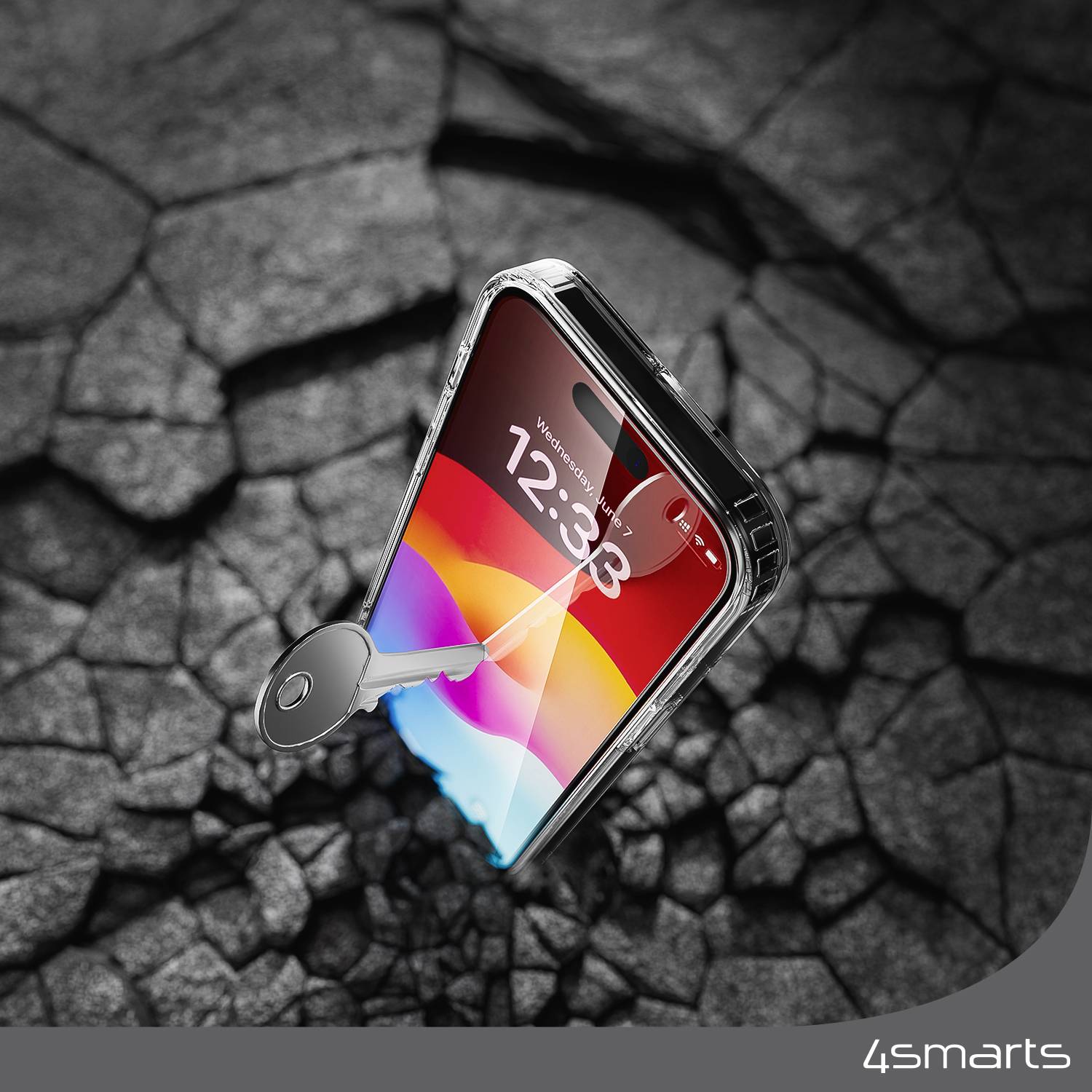 4smarts 540606, Mantelhülle, Apple, iPhone 15 Plus, 17 cm (6.7"), Transparent-4