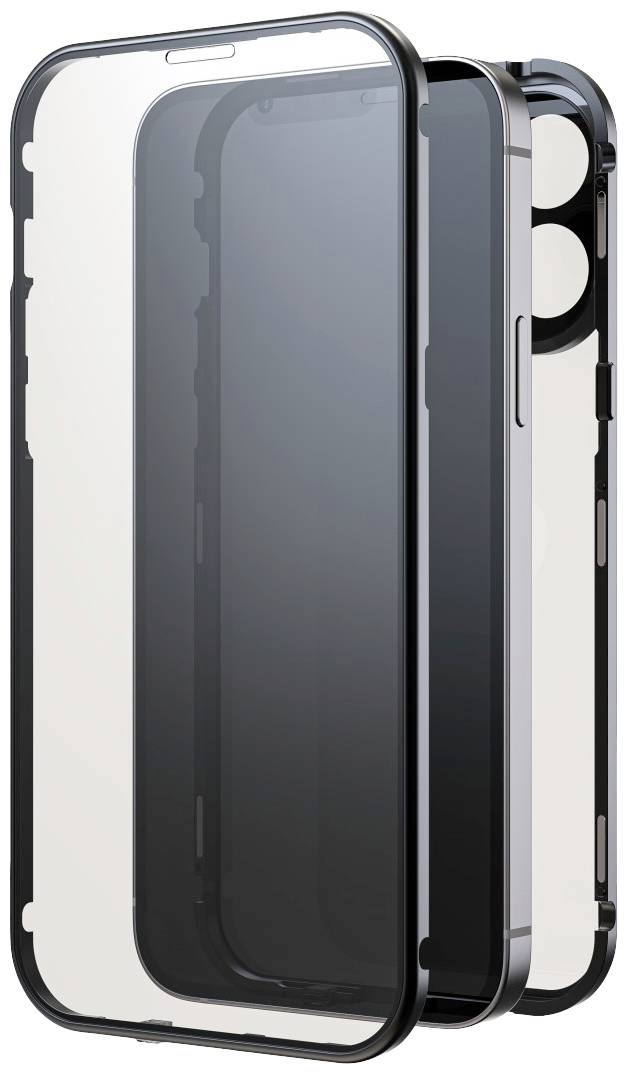 BLACK ROCK 360° Glass Cover Apple iPhone 15 Pro Max Schwarz