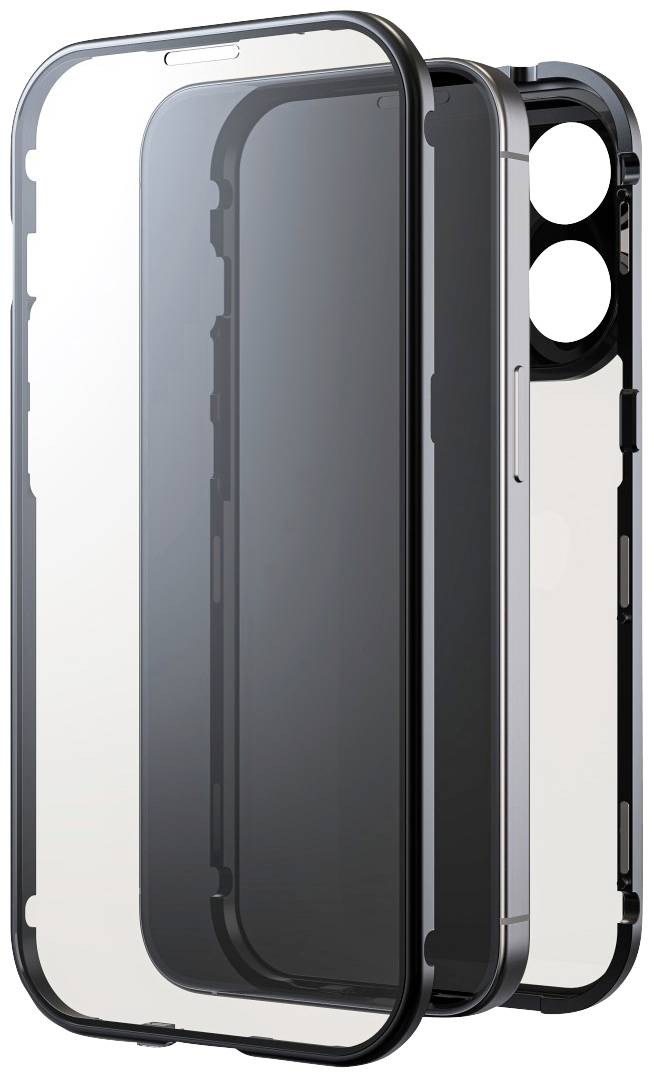 BLACK ROCK 360° Glass Cover Apple iPhone 15 Pro Schwarz