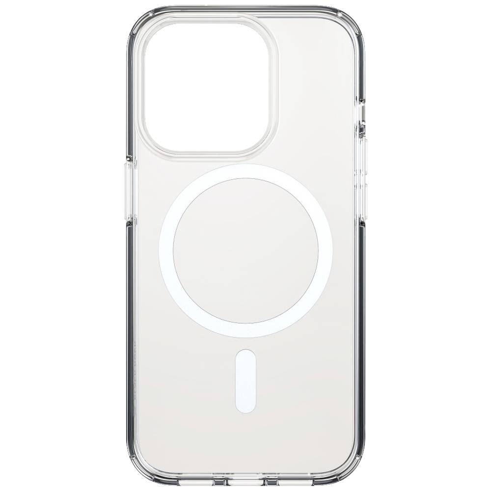 Black Rock Mag Clear Case Backcover Apple iPhone 15 Pro Transparant MagSafe compatible, Stootbestendig
