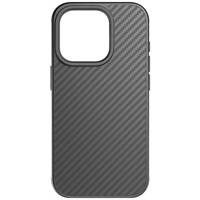 Black Rock Robust Carbon Cover Apple iPhone 15 Pro Schwarz Stoßfest 1310RRC02