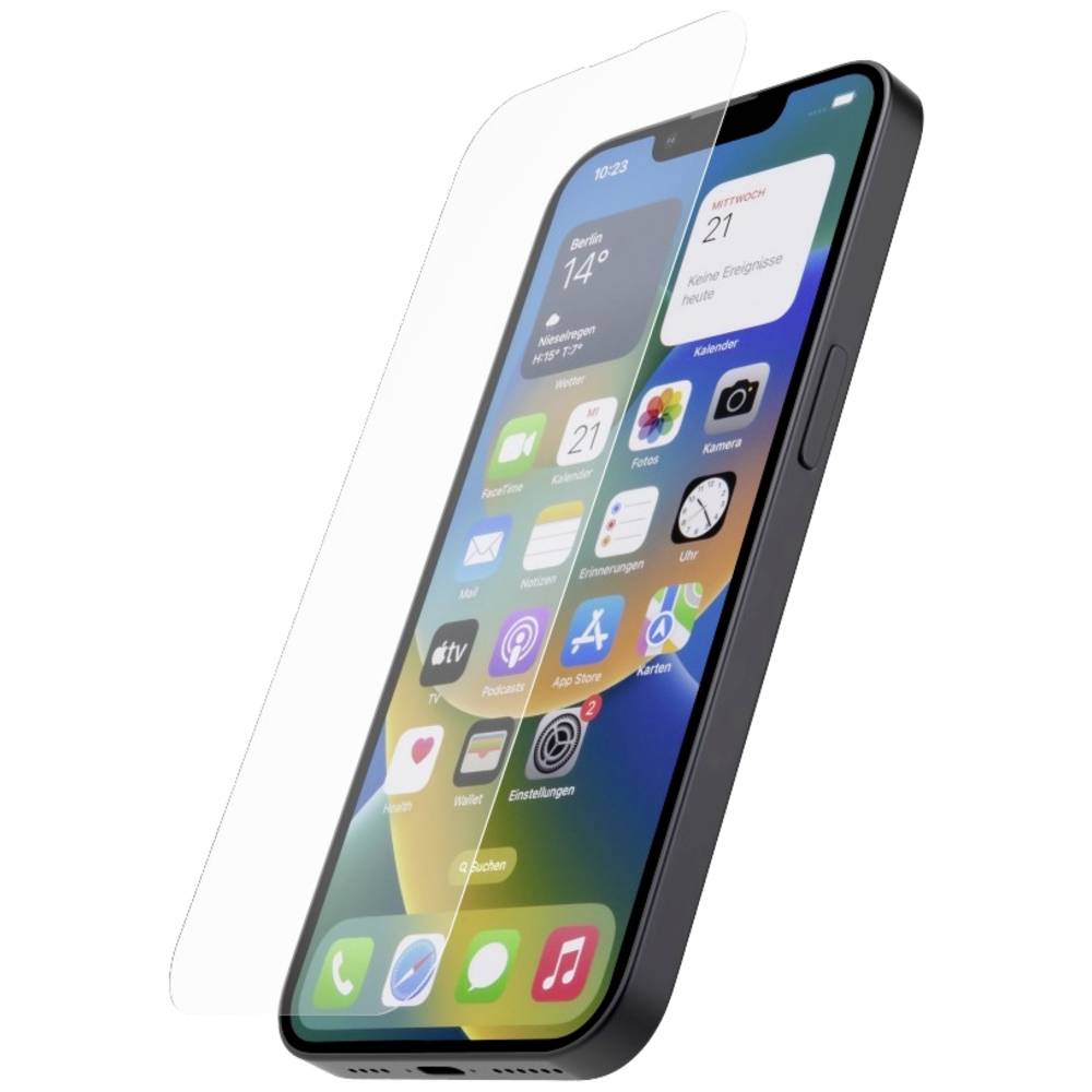 Hama Premium Crystal Glass Screenprotector (glas) Geschikt voor: iPhone 15 Plus, iPhone 15 Pro Max 1
