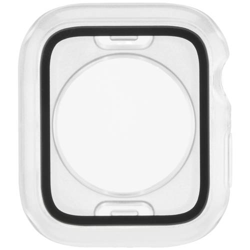 hama 00210917 Schutzhülle für Apple Watch 7/8/9, 45mm, Transparent