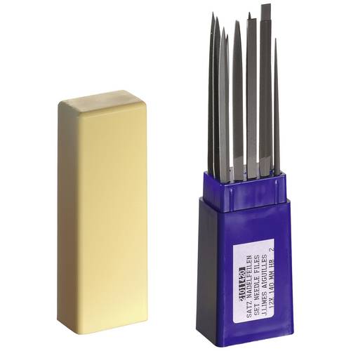 Dick 21011650 Nadelfeilen-Satz 160/5, 12-tlg in Plastik-Box Länge 160 mm 1 Set