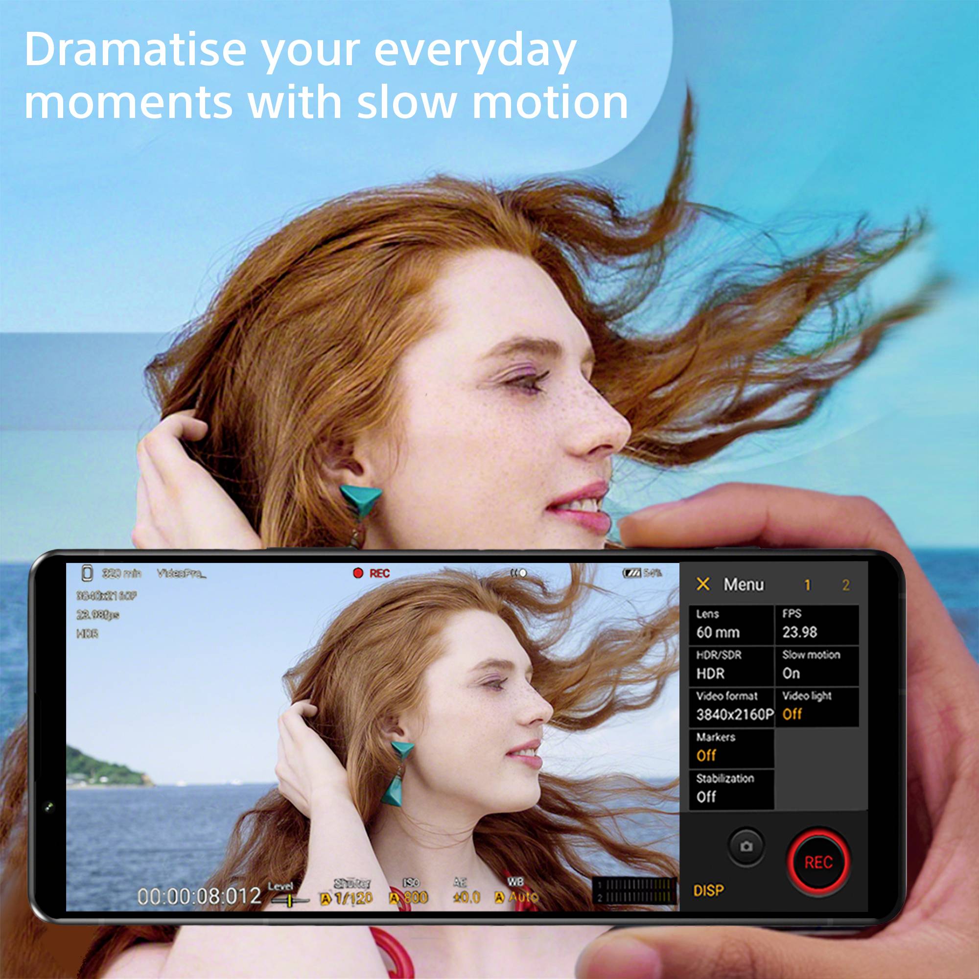 Sony XPERIA 5 IV - 5G Smartphone - Dual-SIM - RAM 8 GB / Interner Speicher 128 GB - microSD slot - OLED-Display - 6.1" --6