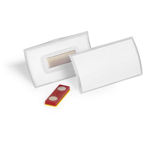 Durable 825919 Namensschild CLICK FOLD (B x H) 75 mm x 40 mm Magnet 10 St.
