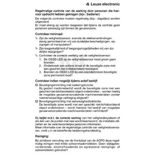 Leuze Electronic 50120359 Aufkleber Leuze 1 St.