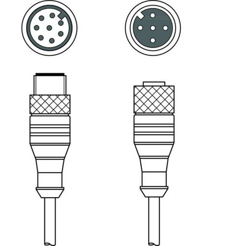 Leuze Electronic 425044 Sensor-/Aktor-Anschlussleitung 1 St.