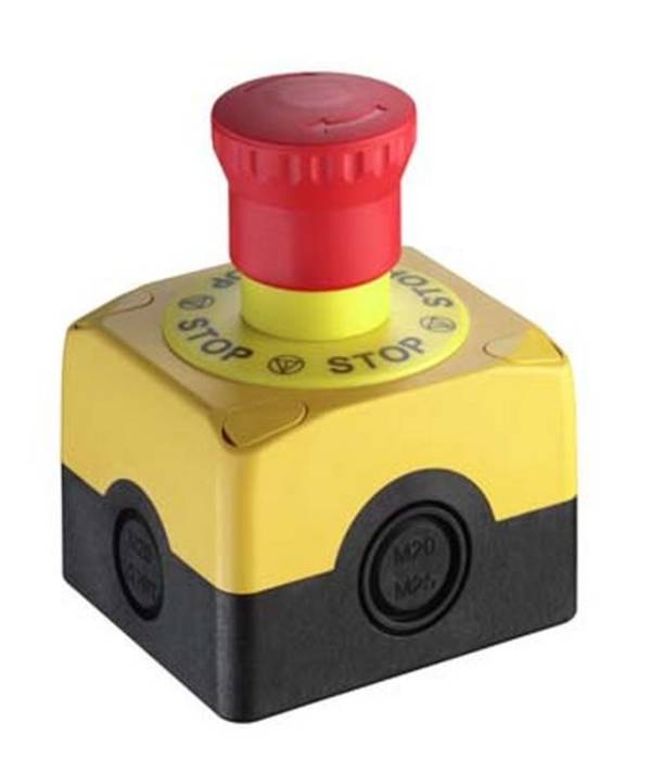 Leuze Electronic 63000000 Not-Aus/Not-Halt-Taster für NOT-AUS 2 Öffner 1 St.
