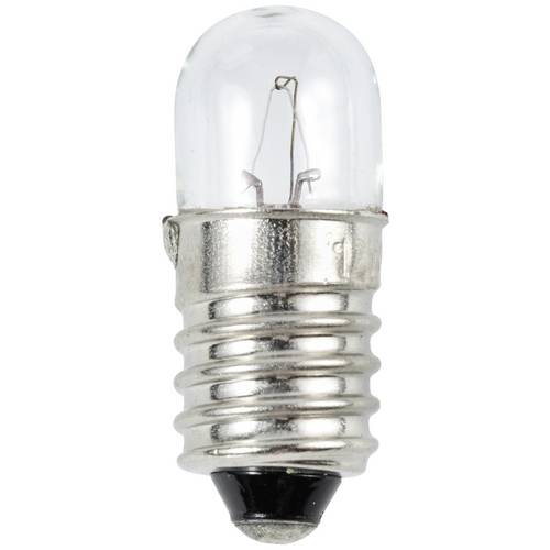 TRU COMPONENTS TC-11937108 Kleinröhrenlampe 1.2 W 12 V E10 Klar 1 St.
