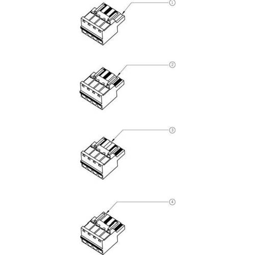 Euchner 112629 Anschluss Set 1 St.