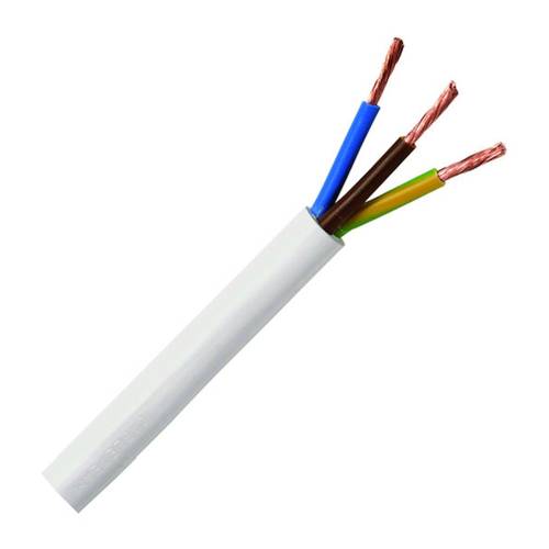 Thumbnail - H05VV-F 3G0,75 weiss Schlauchleitung 100 m