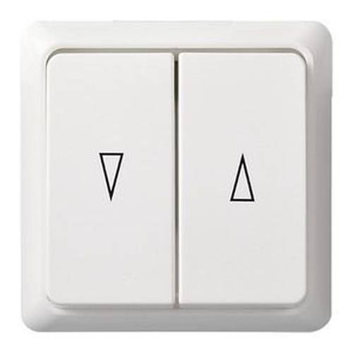 ELSO 502804 ELSO Jalousietaster 502804 10A RENOVIERUNG reinweiß 10 St.