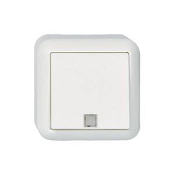 ELSO 381624 ELSO AP-Wechselkontrollschalter 381624 10A CONTURA reinweiß 10 St.