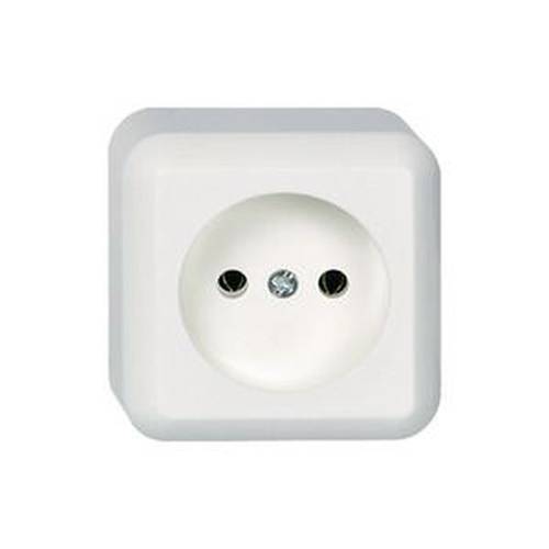 ELSO 395804 ELSO AP-Steckdose 395804 16A ohne Schutzk. CONTURA rw 10 St.