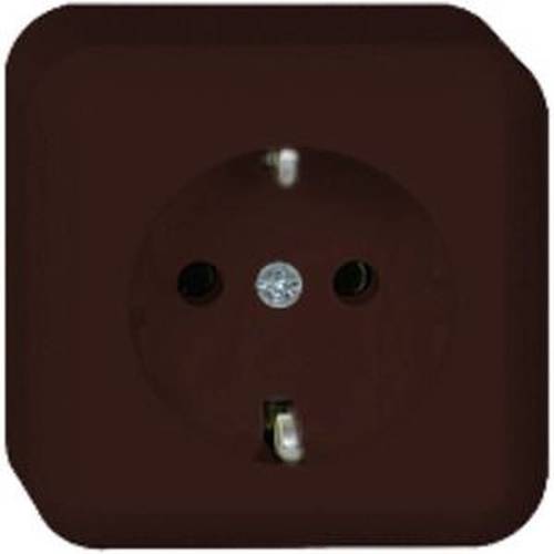 ELSO 385002 ELSO AP-Steckdose 385002 16A CONTURA braun 10 St.