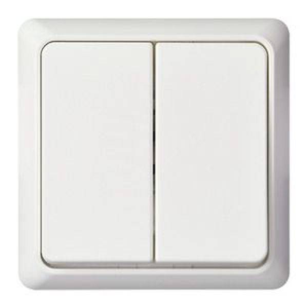 ELSO 242514 ELSO UP-Doppeltaster 242514 10A RENOVIERUNG komplett rw 10 St.