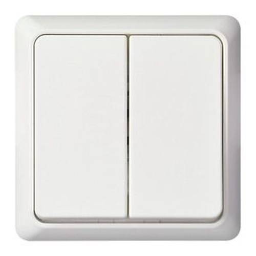 ELSO 242514 ELSO UP-Doppeltaster 242514 10A RENOVIERUNG komplett rw 10 St.