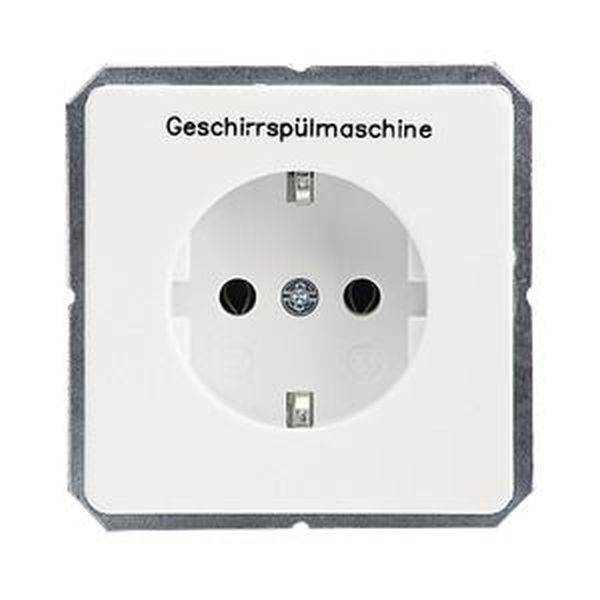 ELSO 205144 ELSO Steckdoseneinsatz 205144 bedruckt Geschirrspüler 16A rw 10 St.