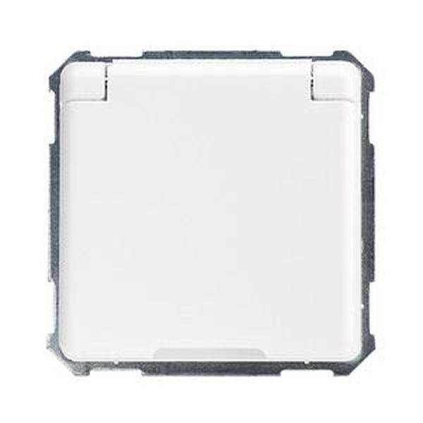 ELSO 215034 ELSO Steckdoseneinsatz 215034 mit Klappdeckel 16A reinweiß 10 St.