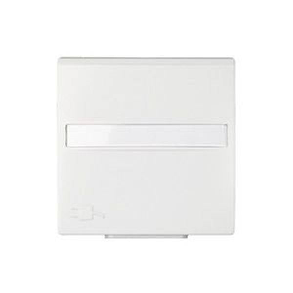 ELSO 263164 ELSO Zentralplatte 263164 für Steckdose JOY reinweiß 5 St.