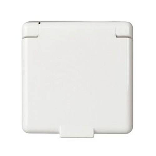 ELSO 223144 ELSO Zentralplatte 223144 Steckdose Klappdeckel rw 5 St.