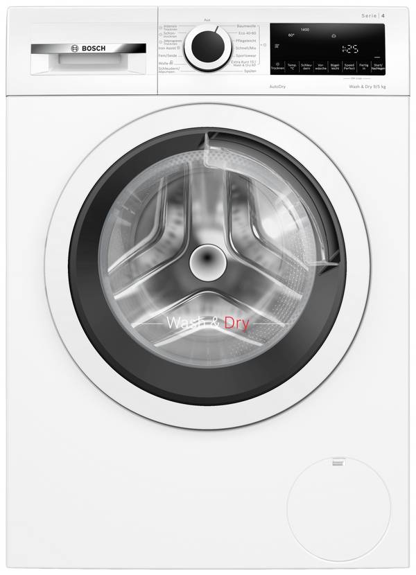 Bosch Haushalt WNA13441 Waschtrockner Frontlader EEK: E (A - G) 1400 U/min