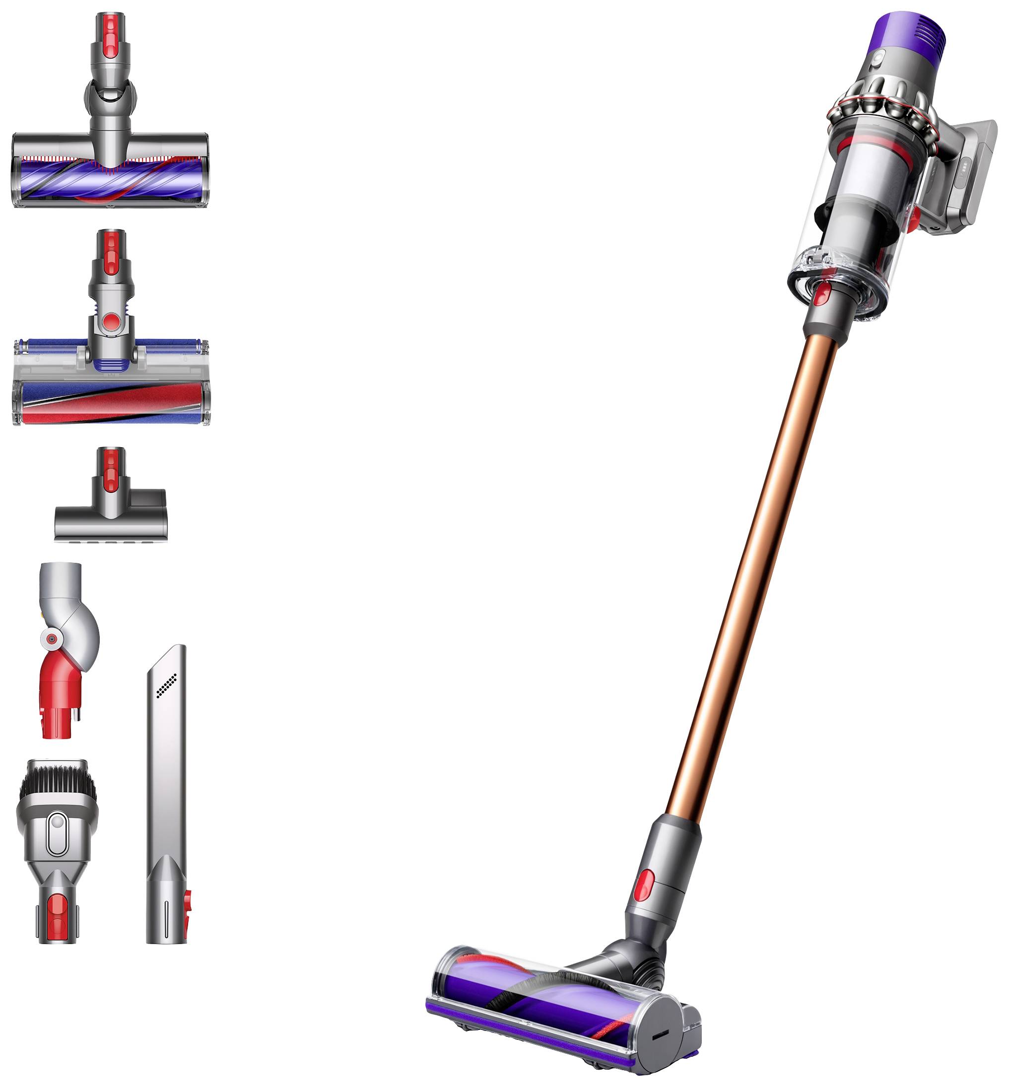 DYSON V10  Absolute Kupfer+Nickel 525W