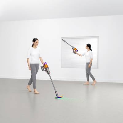 dyson V12 Detect Slim Absolute Nickel Satin 448884-01 Akku-Handstaubsauger 25.2 V 230 V 545 W motorbetriebene Saugbürste-2