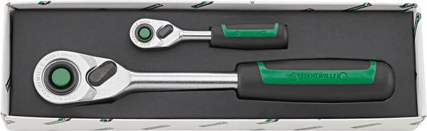 Stahlwille 415QR/512QR 91336421 Feinzahnknarre 1/2", 1/4"