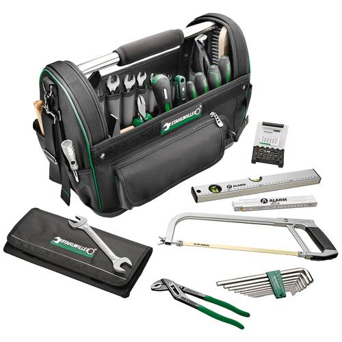Stahlwille 13219/58 91530901 Universal, Handwerker, Heimwerker Werkzeugtasche bestückt 58teilig (L x B x H) 520 x 280 x ...