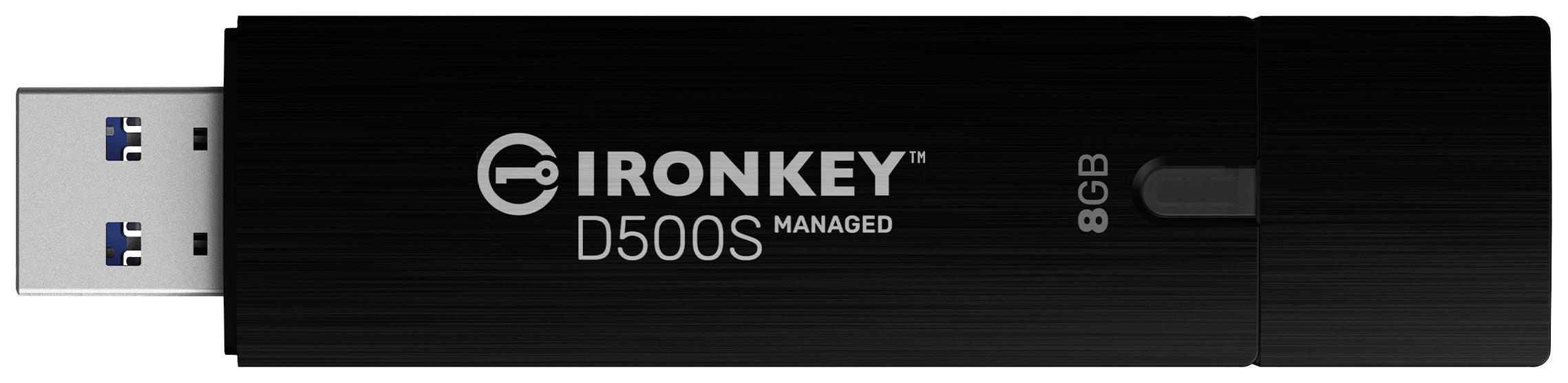 KINGSTON 8 GB IronKey D500S verschlüsselter USB-Stick USB-A 3.2 Gen1 Managed