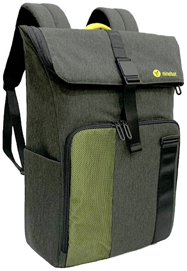 Ninebot by Segway ON-2320 Commuter Laptop Rucksack Reiserucksack  43 x 29 x 14 cm ( 3802-514 ) Dunkel Grau / Gelb