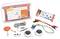 Arduino-Starter-Kit mit Mikrocontroller, Kabeln, Sensoren und Bedienungsanleitung. Geeignet für Elektronik- und Programmierprojekte.