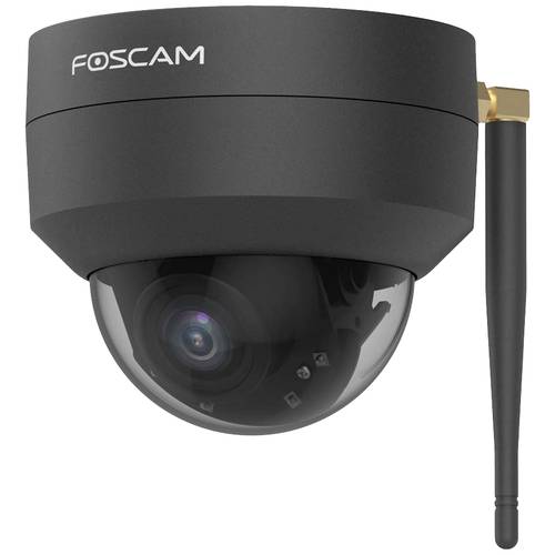 Foscam Netzwerkkamera D4Z (Black) WLAN IP Überwachungskamera 2304 x 1536 Pixel