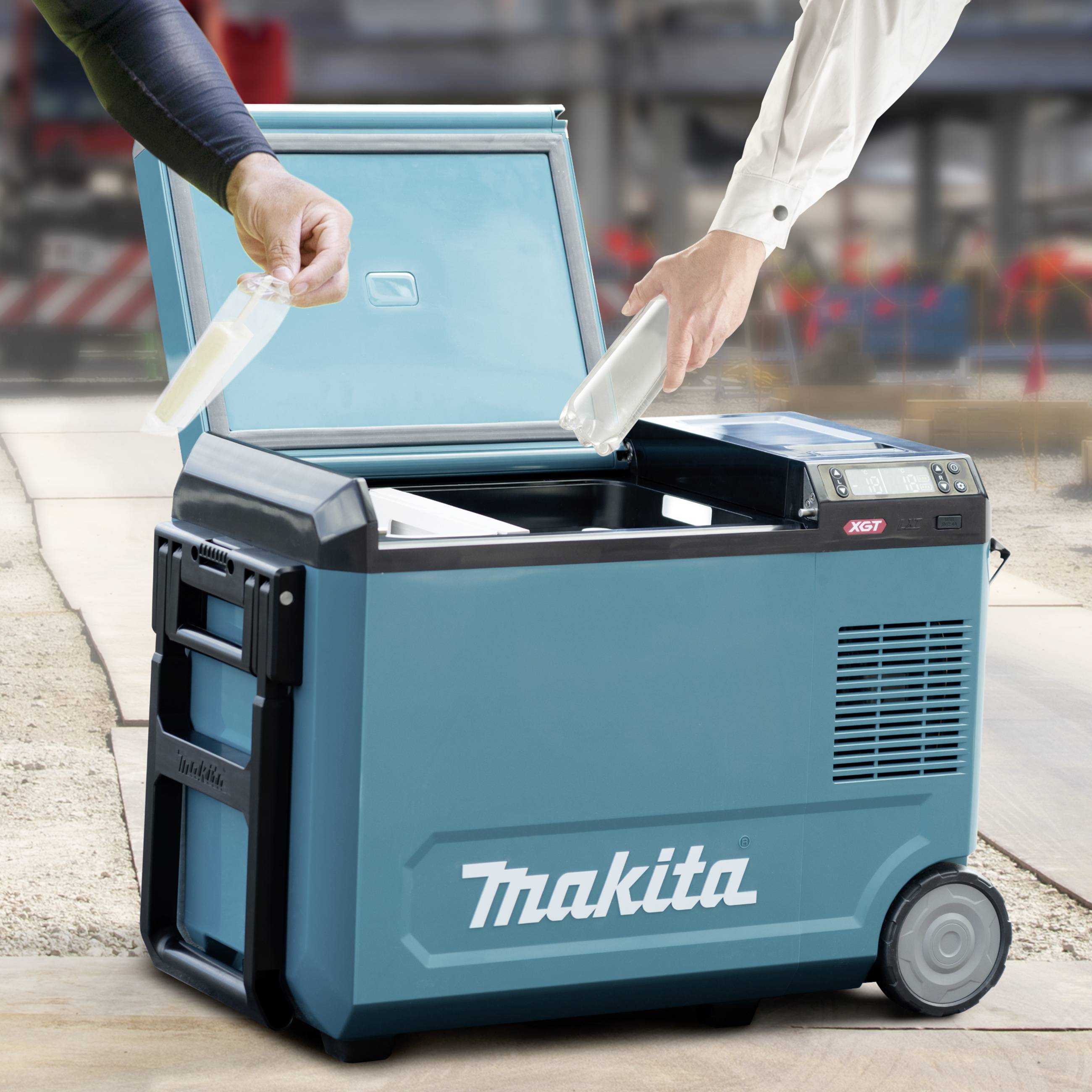 Makita CW004GZ Akku-Kühlbox & Heizbox 18 V, 40 V Türkis