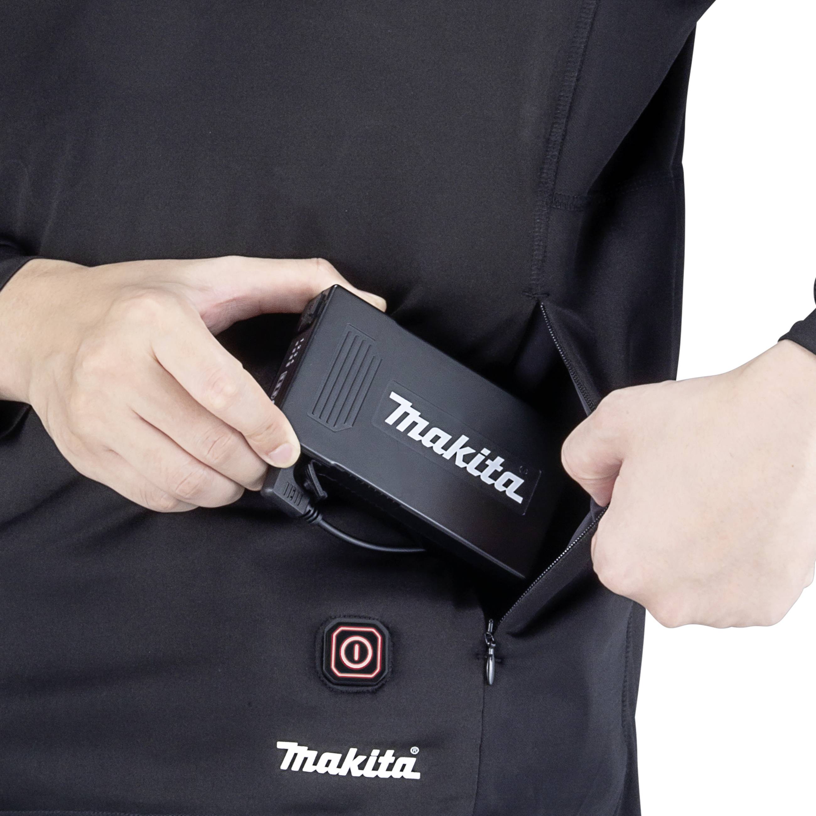 Makita Akku-Thermo-Langarmshirt 12 V max • 14,4V / 18V-12