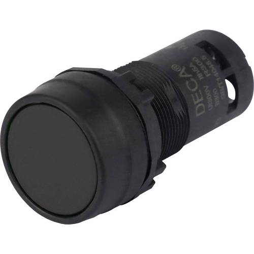 DECA CP2B-A1E10B Druckschalter 400 V 8 A Schwarz rastend (L x B x H) 29.9 x 20.5 x 55.5 mm 1 St.