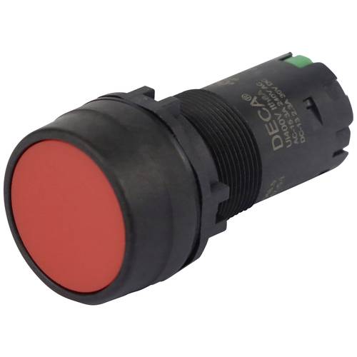 DECA CP2B-M1E10R Druckschalter 400 V 8 A Rot tastend (L x B x H) 29.9 x 20.5 x 55.5 mm 1 St.